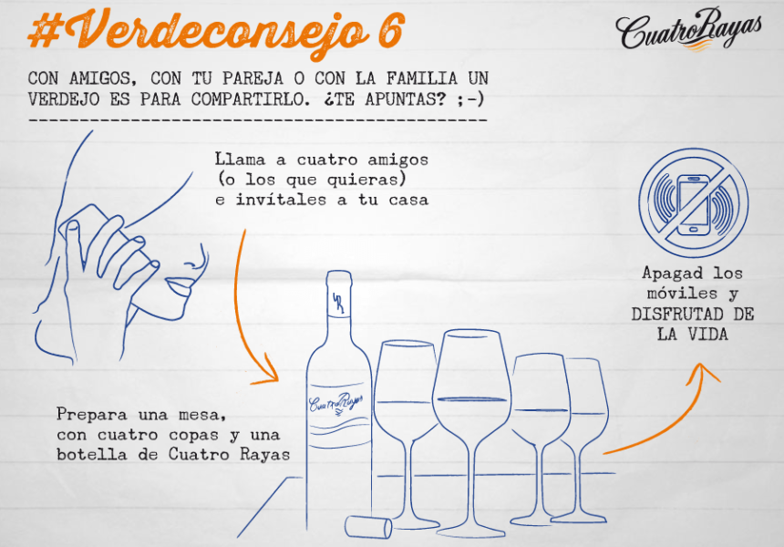 #VERDEconseJO 6 - Disfruta la vida con Cuatro Rayas
